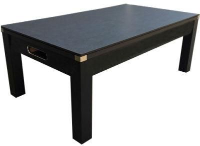 Custom Furniture Black New Modern Billiard Dining Top Pool Table