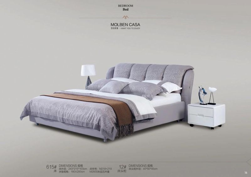 Wholesale Environmental Protection Harmless Child Children`S Bedroom Furniture Leather Bed