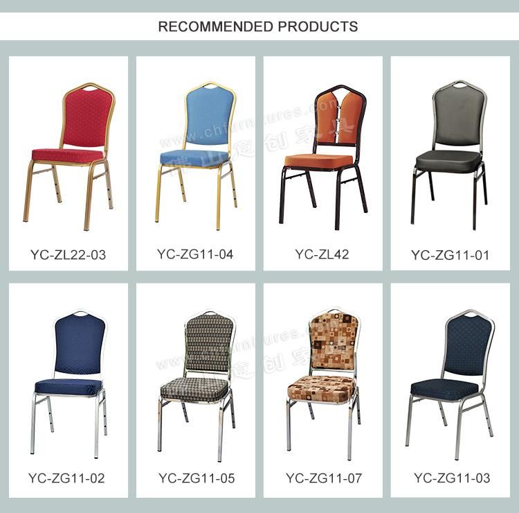 Yc-Zg38 Metal Dining Banquet Restaurant Chair for Hotel