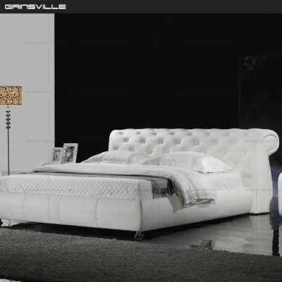 Classical Design Bedroom Bed with Deep Button Headboard Gc1630