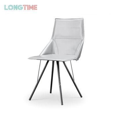 Modern Dinner Restaurant Cafe Hotel Furniture Wooden Legs Fabric Dining Chairs