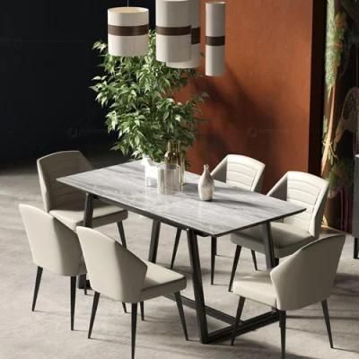 Modern Luxury Leather Restaurants Chair for Hotel Banquet Dining Chair