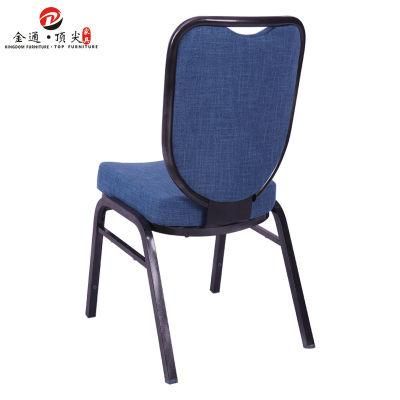 Hotel Banquet Event Conference Hall Furniture Wholesale Modern Metal Stackable Meeting Room Chairs