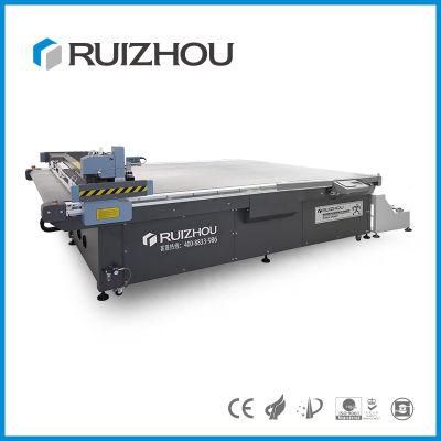 Apparel Garment Textile Fabric Cutting Equipment with Pick up Table and Big Vision Projector