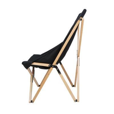 High Quality Fabric Wooden Beach Chair