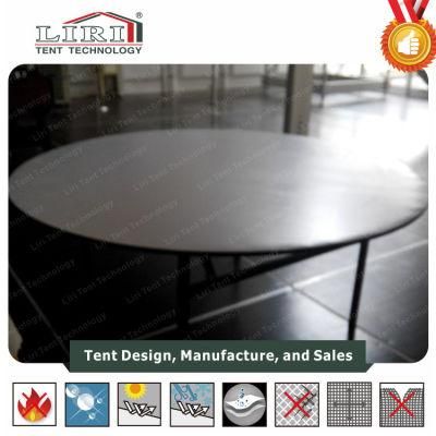 1.8m 10 Persons Folding Round Table for Banquet Event