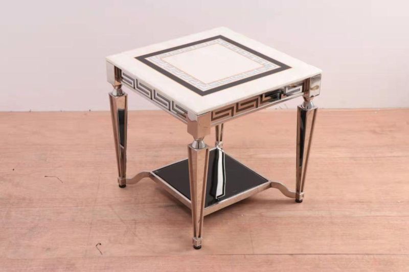 Living Room Furniture Design Modern Marble Gold Center Coffee Table