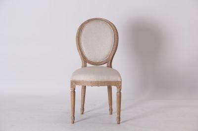 Oak Wooden Furniture Ghost Fabric Dining Chair UF-229
