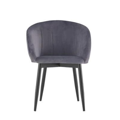 Factory Direct Supply Furniture Upholstered Leather Vintage Dine Velvet Modern Dining Chair with Wholesale Price