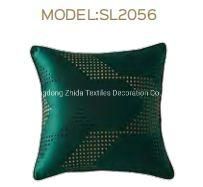 Home Bedding High-End Green Sofa Fabric Upholstered Pillow