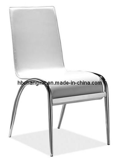 Modern Classical Red PU Dining Chair for Restaurant Use