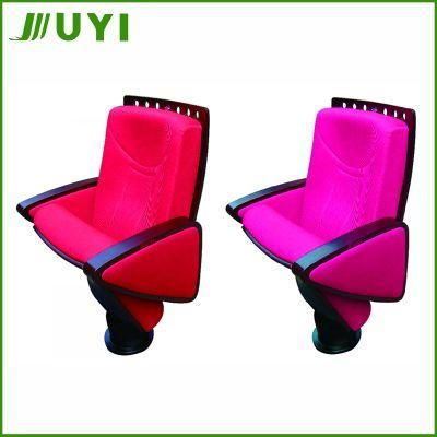 Standard Seat Size Folding Theater Seating Lecture Hall Auditorium Chair with Writing Pad