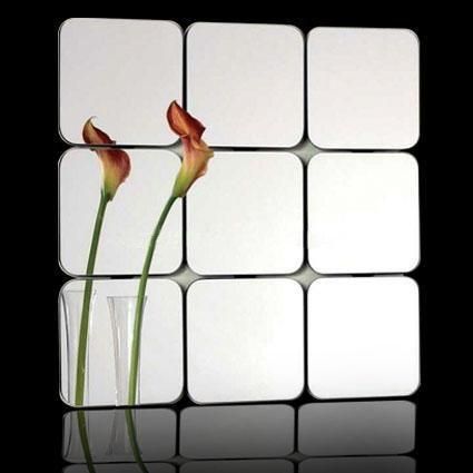 China Different Shape Bathroom Mirror Tile