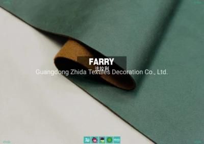 Zhida Textile Linen Material Upholstery Leather Sofa Fabric