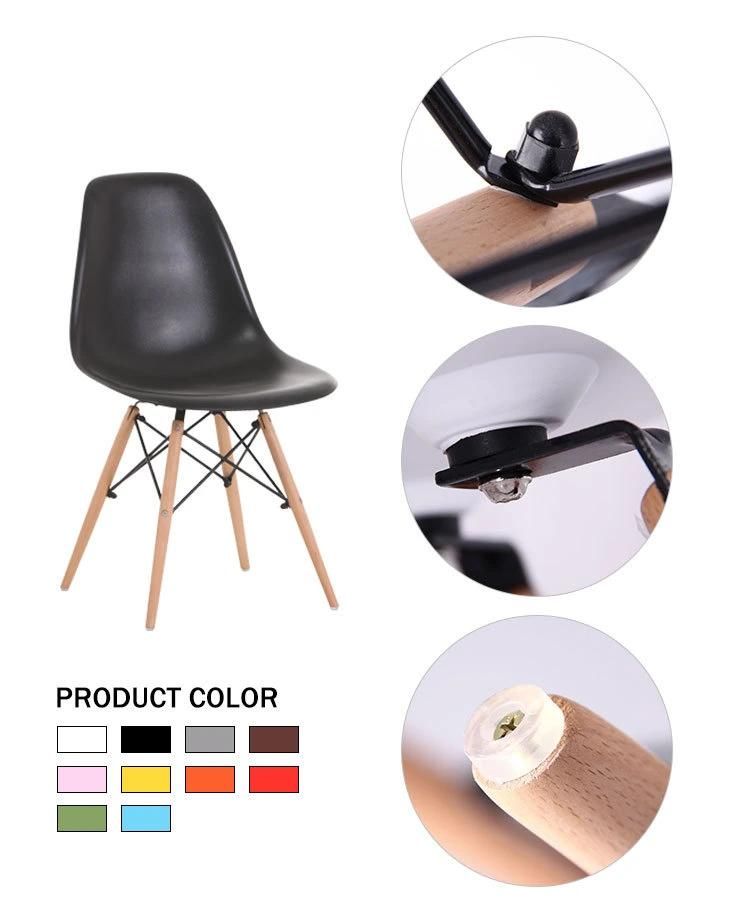 Easy Plastic Furniture Hollow-out Recreational Waiting for Emas Dining Chair