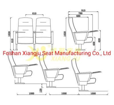 Wholesale Theatre Seating Auditorium Chairs Manufactures in China