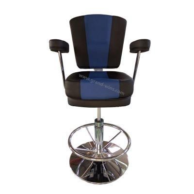 Hot Sell Casino Chair with Footrest and Arms