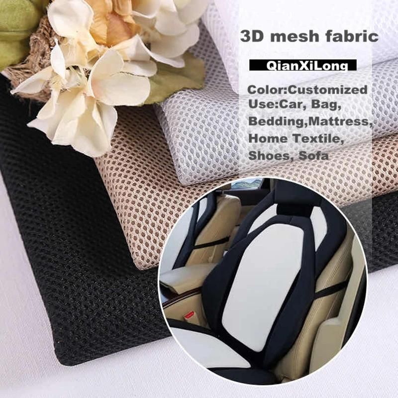3D Breathable Cool Sandwich Air Mesh Fabric for Medical Mattress 150d