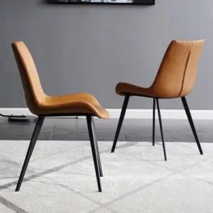 Modern Light Luxury Creative Designer Living Room Iron Back Chair