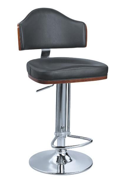 Modern New Design Wooden and Leather Leisure Bar Chair (SZ-BC321)