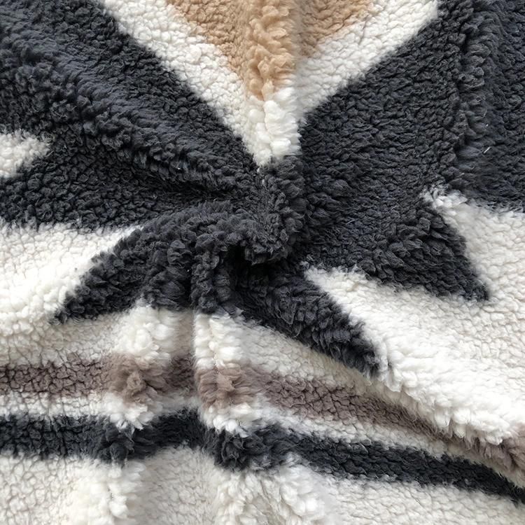 100% Polyester Super Soft Revsible Sherpa Bedding Sofa Blanket