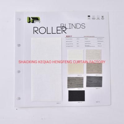 Factory Cost Effective Textured Dimout Roller Blind Fabric