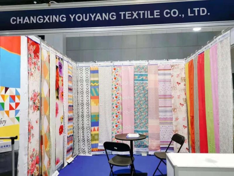 Polyester Microfiber Disperse Print Bedsheet Fabric with Floral Designs