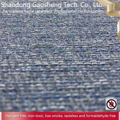 Flame Retardant 100% Polyester Knitted Mattress Fabric