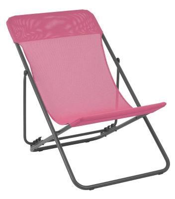 Summer Sunbathing Lazy Folding Custom Adjustable Reclining Sand Low Beach Chair
