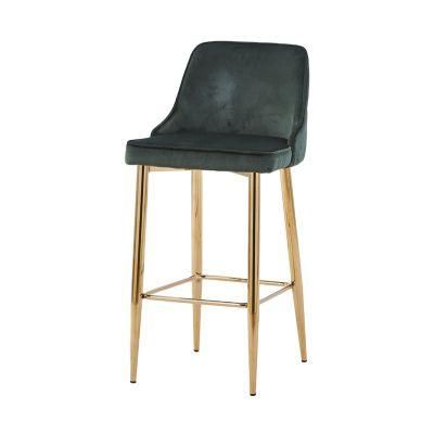 150 Containers Per Month New Design Every Week Modern Design Velvet Cover Adjustable Bar Stool
