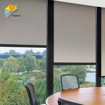 Multiple Blackout Fabric Customized Outdoor Windproof Waterproof Zip Track Blinds