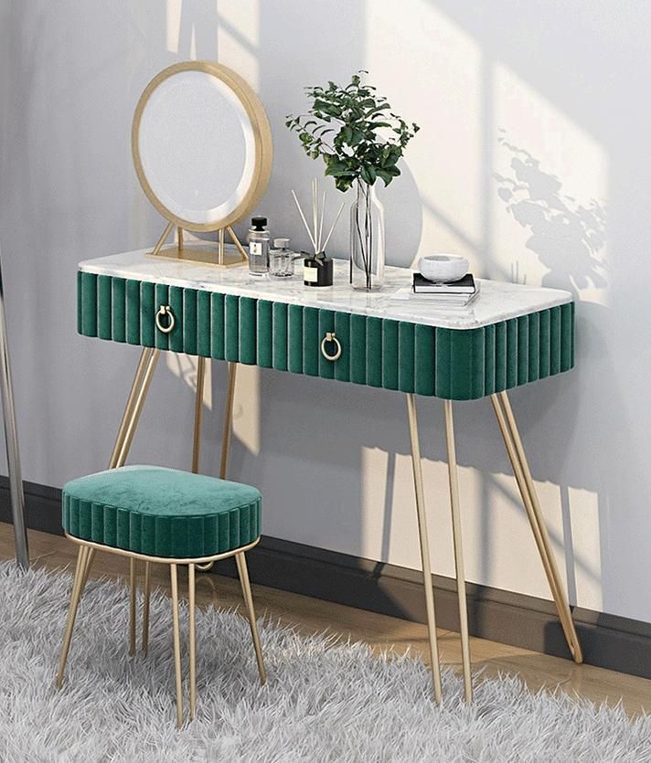 Modern Designs Dressing Table with Mirror Drawer Dresser