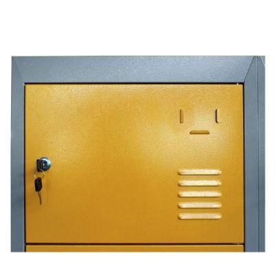 Yellow Low Price Metal Steel Locker