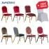 Hot Sell Stackable Fabric and Iron Metal Dining Room Hotel Luxury Hotel Furniture Banquet Chair