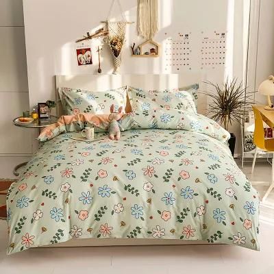 Quilted Sheet Wholesale Cheap American Turkish Style Kids Custom 100 % Polyester Fabric Bedspread Duvet Cover Set