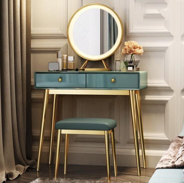 Dressing Table Modern Dressing Table Mirror Storage Vanity Cabinet Bedroom Furniture Corner Dressers