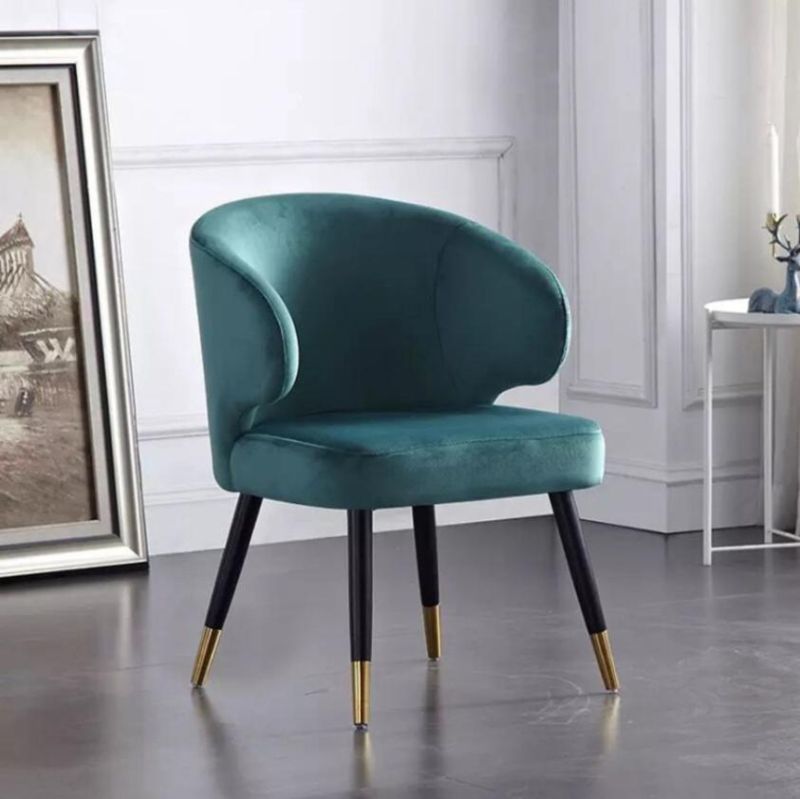 Dining Chair with Good Quality Fabric Sofa Chair