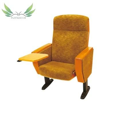 Yellow Color Auditorium Seating Theater Chair