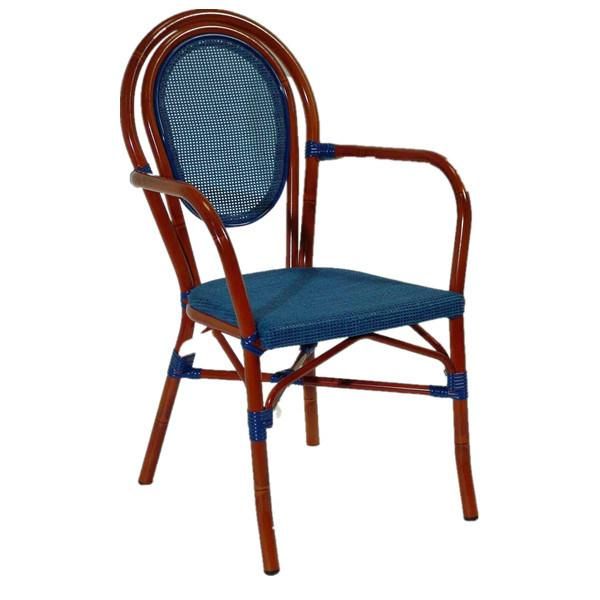 Classic Outdoor Fabric Chair Stackable Paris Modern Chair