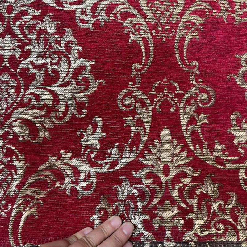 100%Polyester Chenille Fabric Jacquard Fabric Sofa Fabric Upholstery Fabric Furniture Fabrirc for South America (CH004)