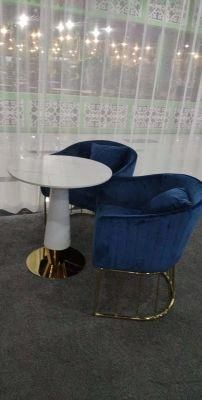 Sleek Design Multi-Colored High Back Velvet Single Sofa Chair