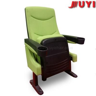 Juyi Damping Machanism Cold Foam Sponge Spectator Multiply Plywood Arms Church Pulpit Chairs