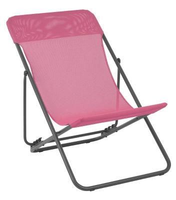 Cheep Price Outdoor Furniture Steel Sling Adjustable Beach Chair