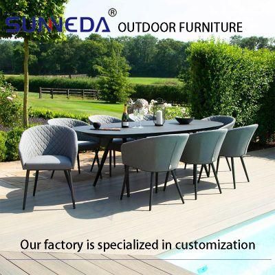 High End Outdoor Wholesale Fabric Dining Chairs