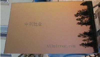 China 1.1mm - 6mm Brown Glass Mirror Sheet