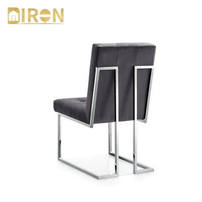 Factory Modern Living Room Restaurant Home Dining Furniture Metal Lounge Leisure Chair