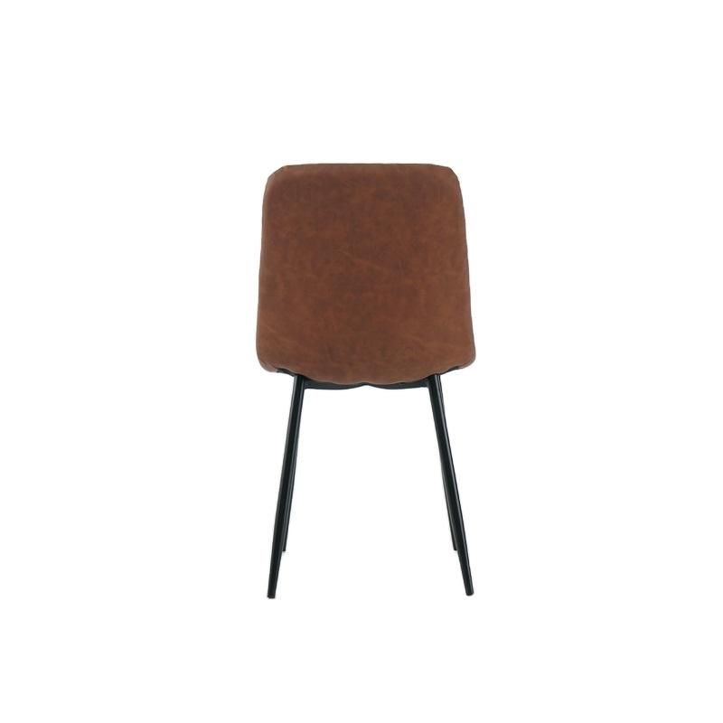 2022 Hot Sale Different Colors Optional Velvet Soft Upholstered Dining Chair with Diamond Type Sewing
