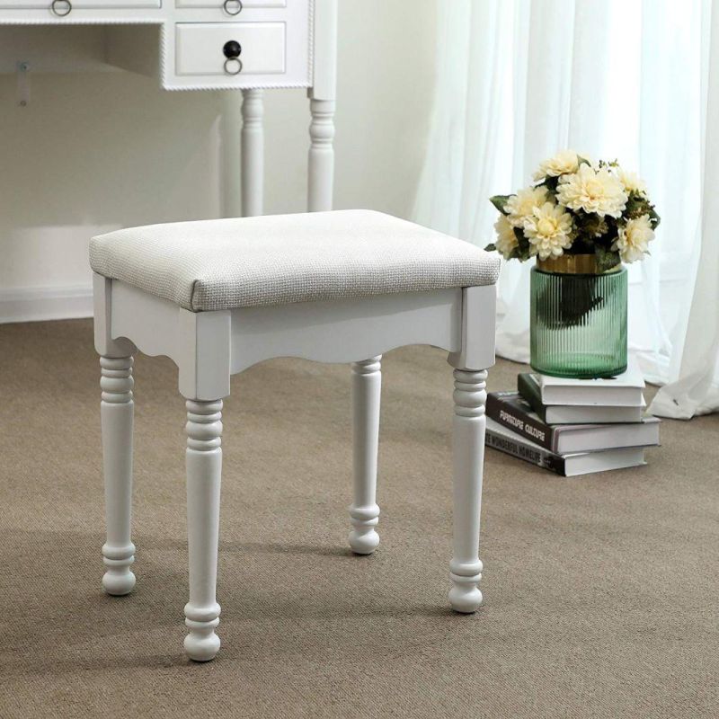 Nordic Doorway Shoe Changing Stool Home Living Room Small Sofa Stool Gray Color Dressing Room Modern Make up Stools French Vintage Furniture Dressing Stool