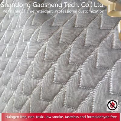 High Quality Inherently Flame Retardant Polyester Knitted Mattress Fabric