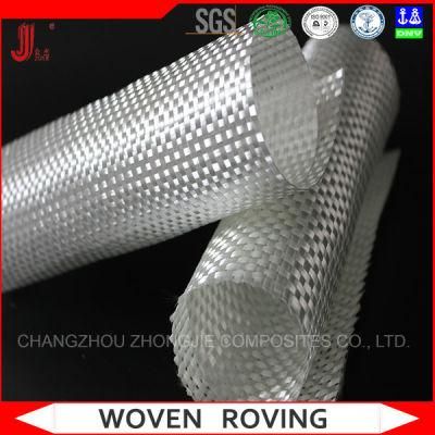 Fiberglass Plain Weave Woven Roving Fabric for FRP Door Wr600